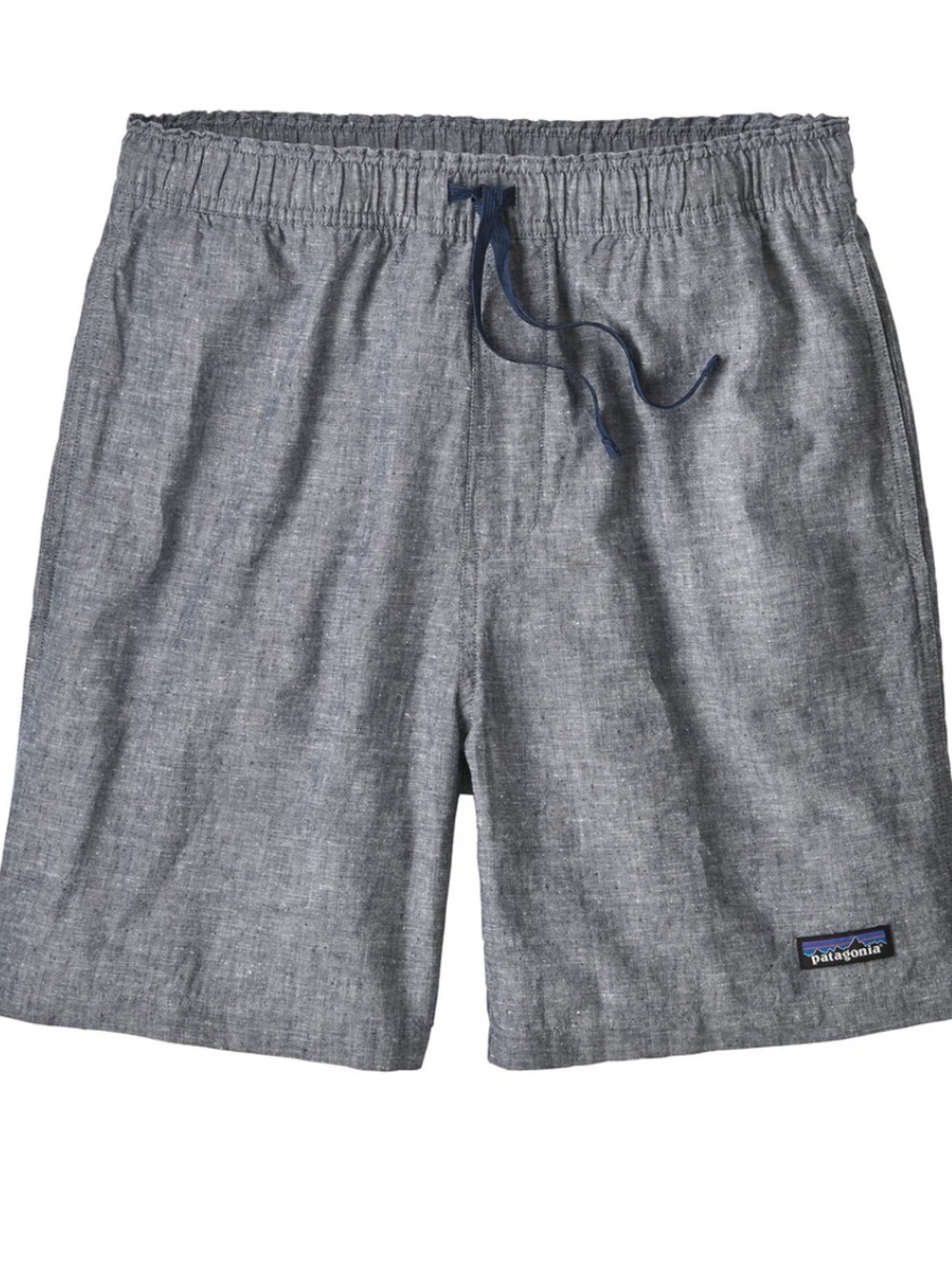 Patagonia Men’s Chambray Drawstring “Baggies” Shorts - New Navy